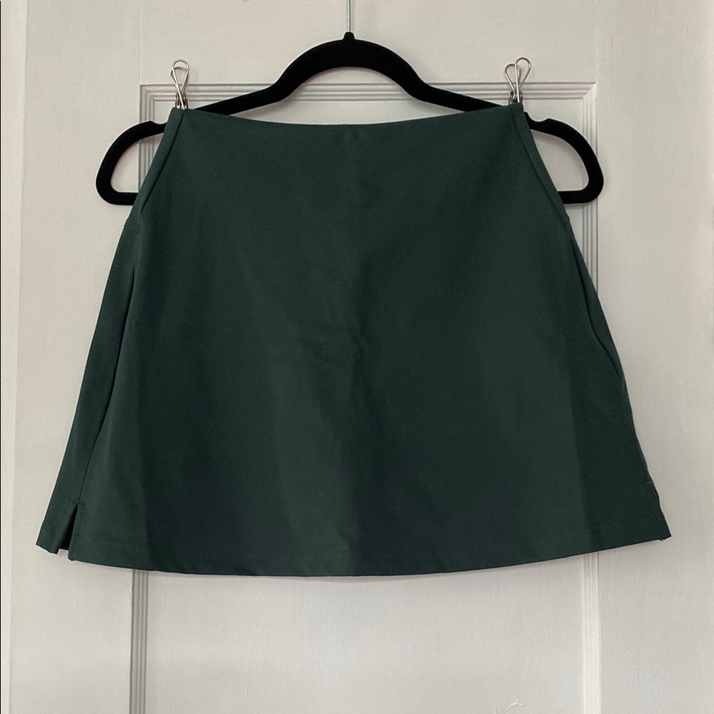Girlfriend Collective Sport Skort Moss Green
